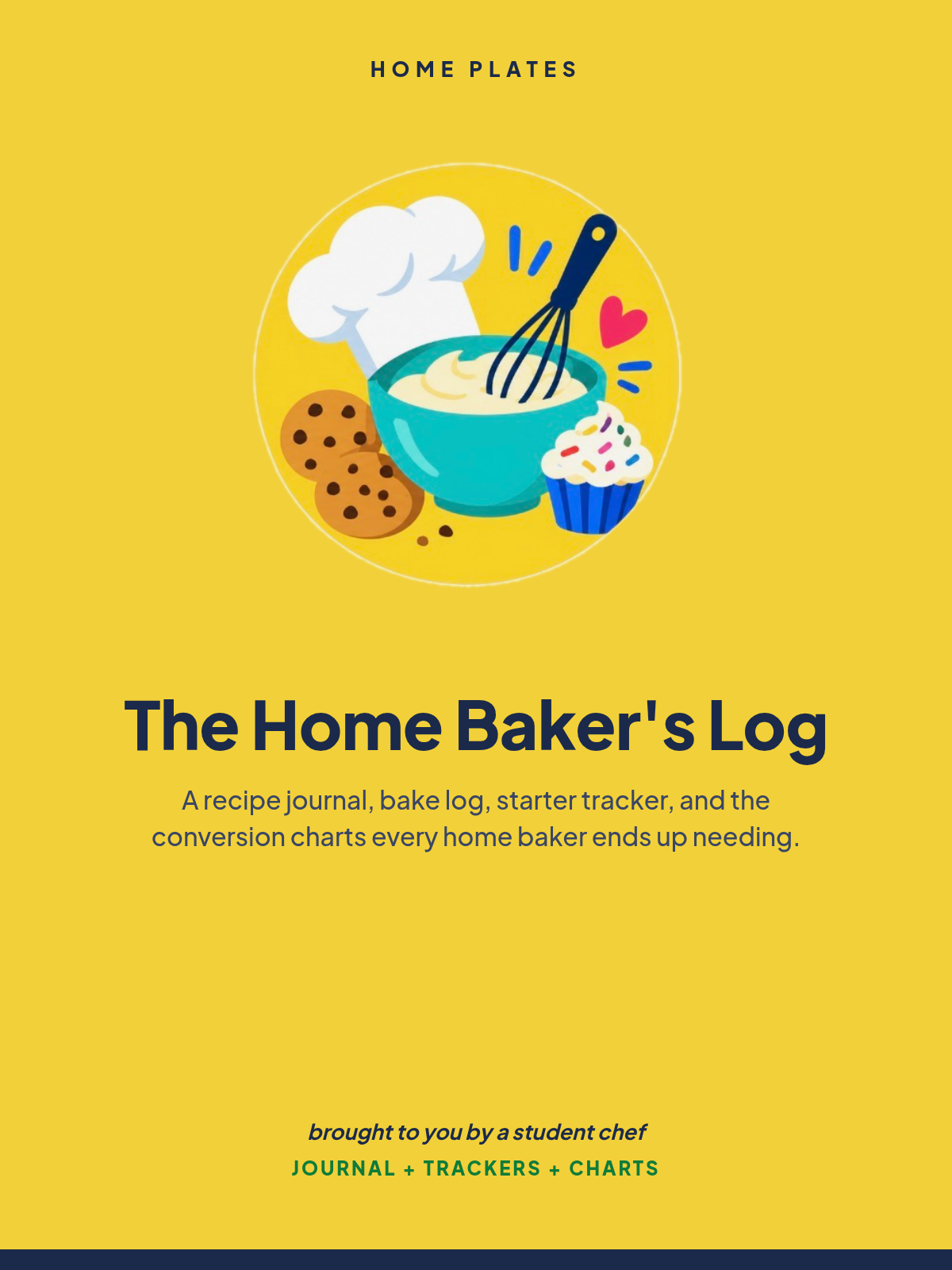 The Home Baker's Log cover
