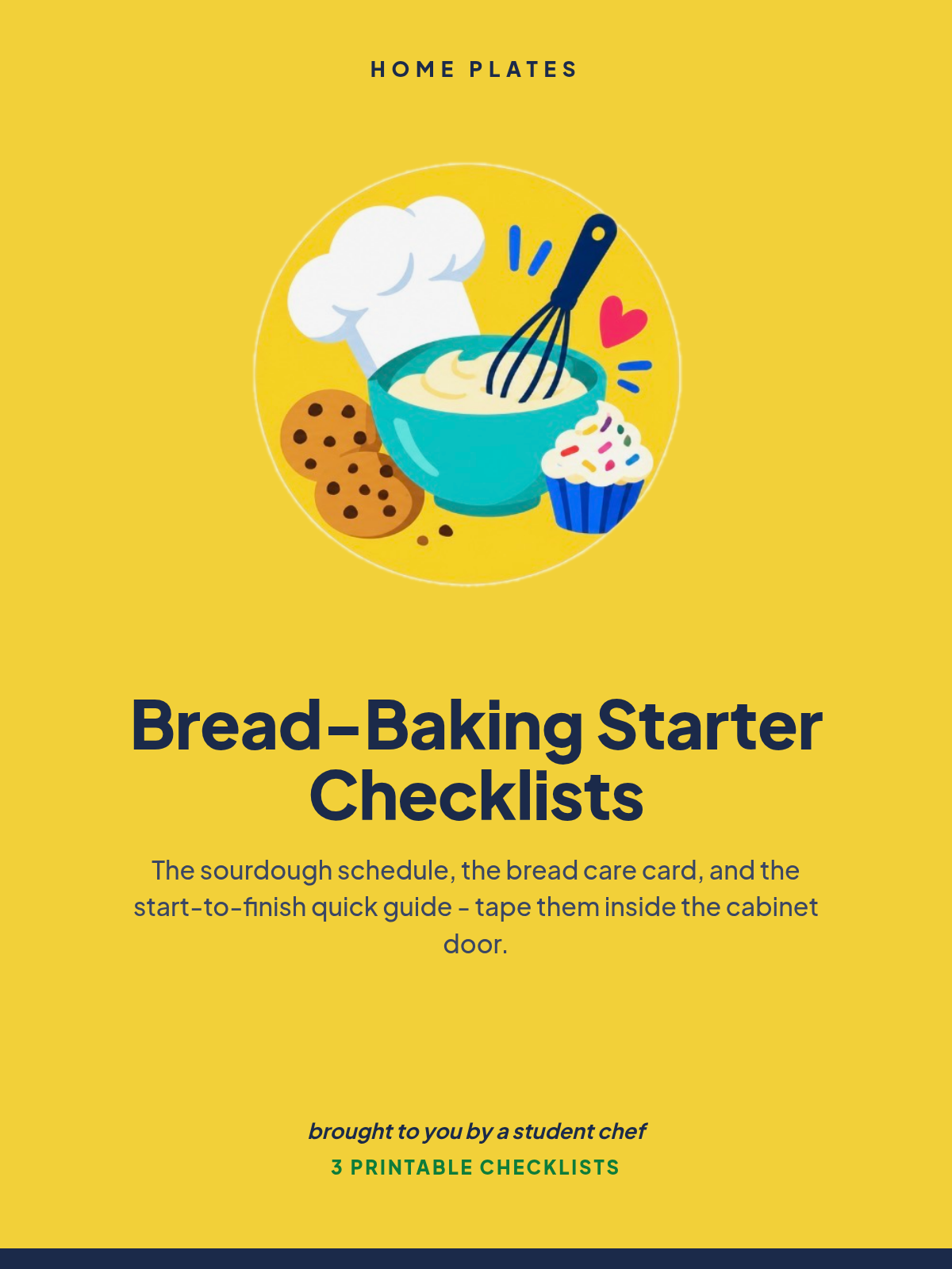 Bread-Baking Starter Checklists cover