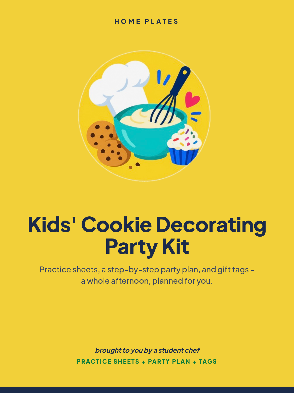 Kids' Cookie Decorating Party Kit cover