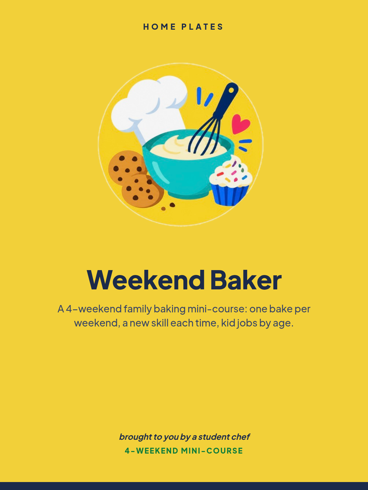 Weekend Baker cover